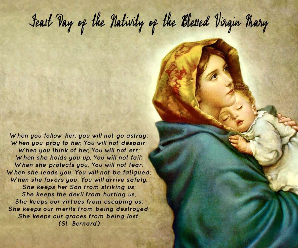 Celebrating the Birthday of Mother Mary