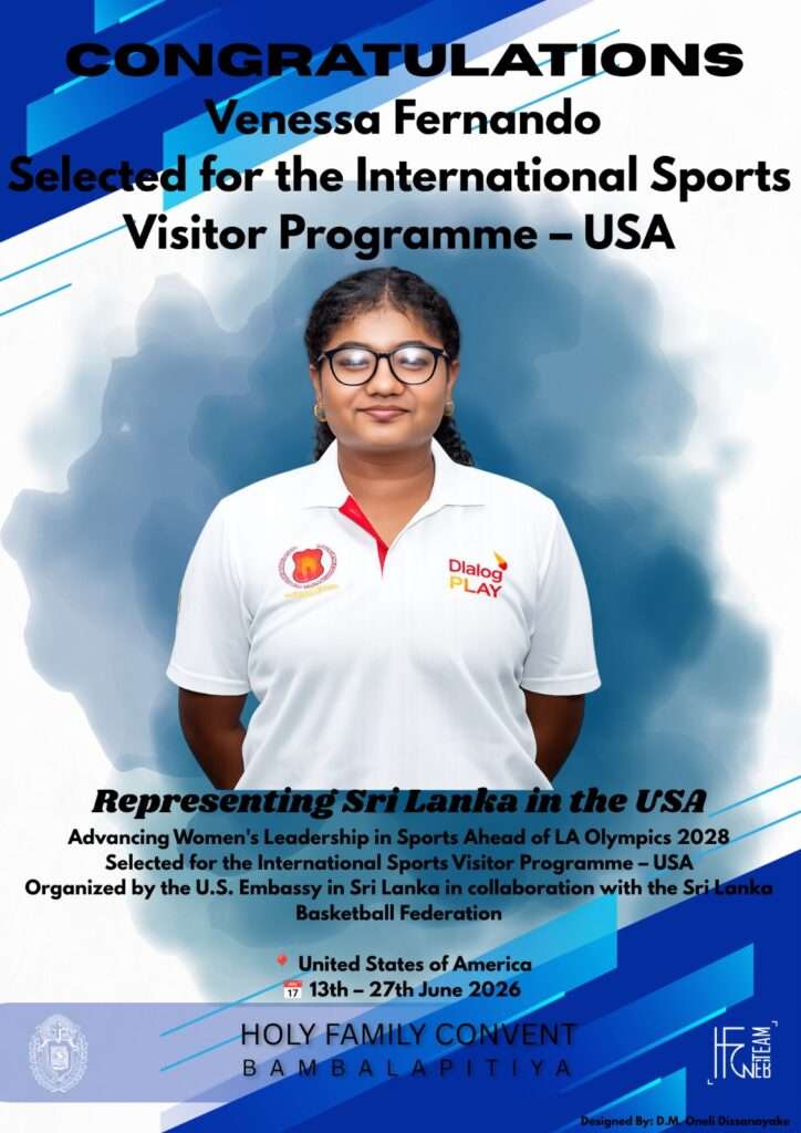Vanessa Fernando – Representing Sri Lanka on the International Stage